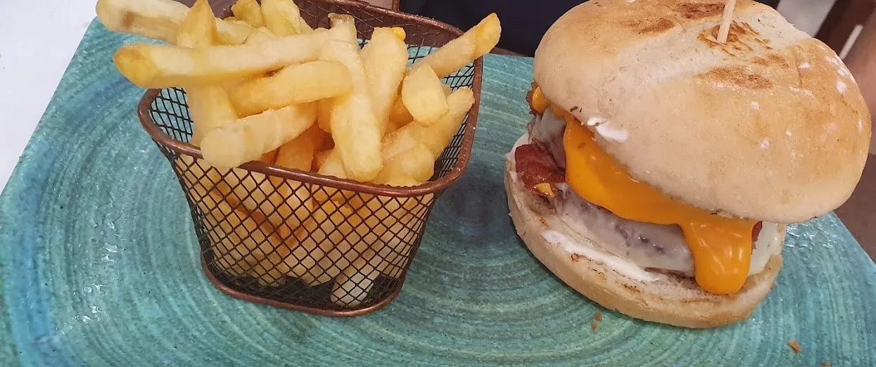 Hamburguesa con bacon